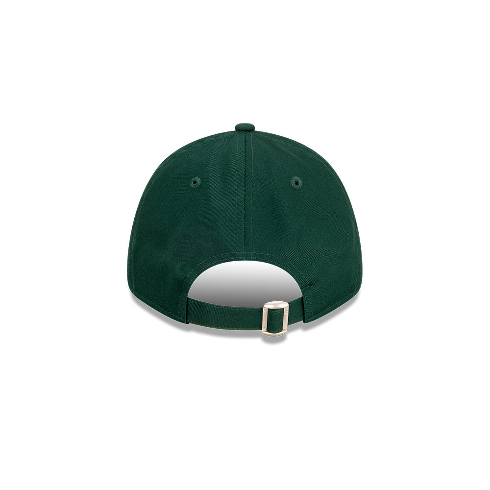 LA Dodgers Hat - Dark Green Camel Stone MLB 9Forty Strapback Cap - New Era